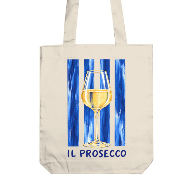 Il Prosecco - Malé radosti s bublinkami - bavlněná taška